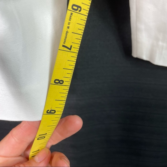 Cremieux White Bermuda Shorts 12 - Picture 5 of 6